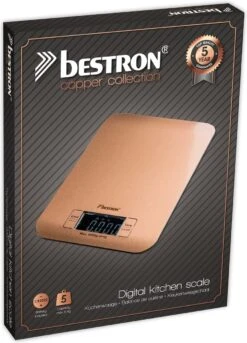 Bestron Digitaale Keukenweegschaal Met LCD-display, Voor Tot 5 Kg, Inclusief Batterijen, Kleur: Koper -Merkloos Winkel 864x1200 8