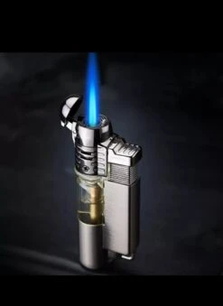 Gasaansteker Metaal In De Kleur Silver Stormaansteker Windproof -Merkloos Winkel 874x1200 7