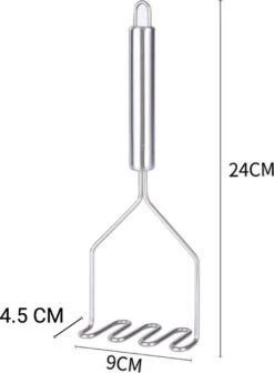YUGN Pureestamper Aardappelstamper Stamper - Pureerder Stampotstamper - RVS - Cadeau Tip -Merkloos Winkel 883x1200 3