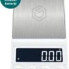 Ease Electronicz Digitale Mini Precisie Keukenweegschaal Wit - 0,01 Tot 200 Gram - 14.2 X 7.5 Cm - Pocket Scale Op Batterij - Weegschaal Keuken
