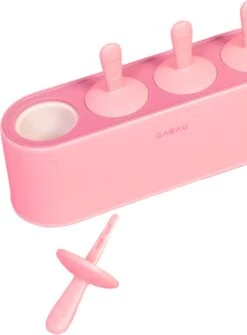 Cabau IJsjeshouder - IJslollymaker - Waterijsjes Maker - Stof- En Lekvrij - Zachte Siliconen - 4 Ijsjes - Perfect Voor De Cabau High Protein Ice Cream -Merkloos Winkel 885x1200 1
