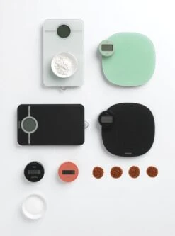 Brabantia Tasty+ Keukenweegschaal Digitaal - Op Batterijen - Dark Grey -Merkloos Winkel 891x1200 4