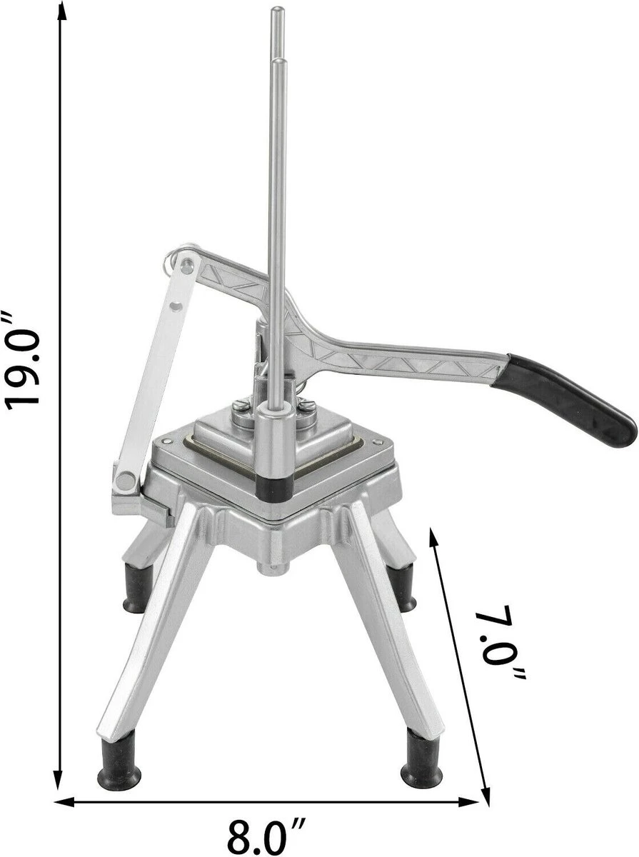 Autura Multifunctionele Frietsnijder - Groentesnijder - Patatsnijder - Roestvrijstaal - 0,5 Inch Snijblad 6 Autura Multifunctionele Frietsnijder - Groentesnijder - Patatsnijder - Roestvrijstaal - 0,5 Inch Snijblad - Afbeelding 6