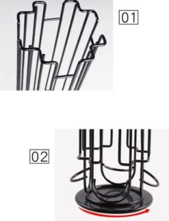 TDR-Draaibare Dolce Gusto Capsulehouder 24st Zwart -Merkloos Winkel 919x1200 6