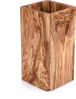 OLIVIEU ~ 5-delig Olijfhouten Duurzame Keukengerei Set Met Keukengerei Houder ~ Houten Kookgerei ~ Minimalistisch & Handgesneden ~ Keukengerei Pot ~ Kookgerei Set Met Kookgerei Houder -Merkloos Winkel 923x1200 4