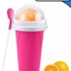 Summer Spark Slushy Maker - Slush Puppy Maker - IJscrusher - Slush Puppy Beker - Slushy Puppy Maker - Slush Puppy Machine - Slush Maker - Slushy Cup - Tiktok - Roze