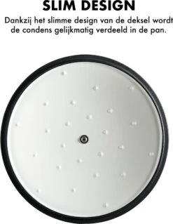 MOA Gietijzeren Braadpan - Inhoud 7,2 Liter - 30CM - Rond - Alle Warmtebronnen - Ook Voor Inductie - Gewicht 7,3 Kg - Wit - C30W -Merkloos Winkel 928x1200 2