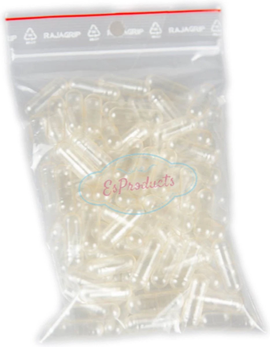 Esproducts Lege Capsules - Maat 2 - 100 Stuks 2 Esproducts Lege Capsules - Maat 2 - 100 Stuks - Afbeelding 2