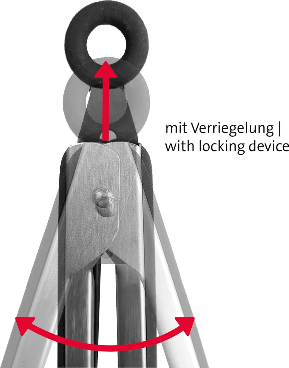 Westmark BBQ Grilltang - 40cm - RVS 11 Westmark BBQ Grilltang - 40cm - RVS - Afbeelding 11