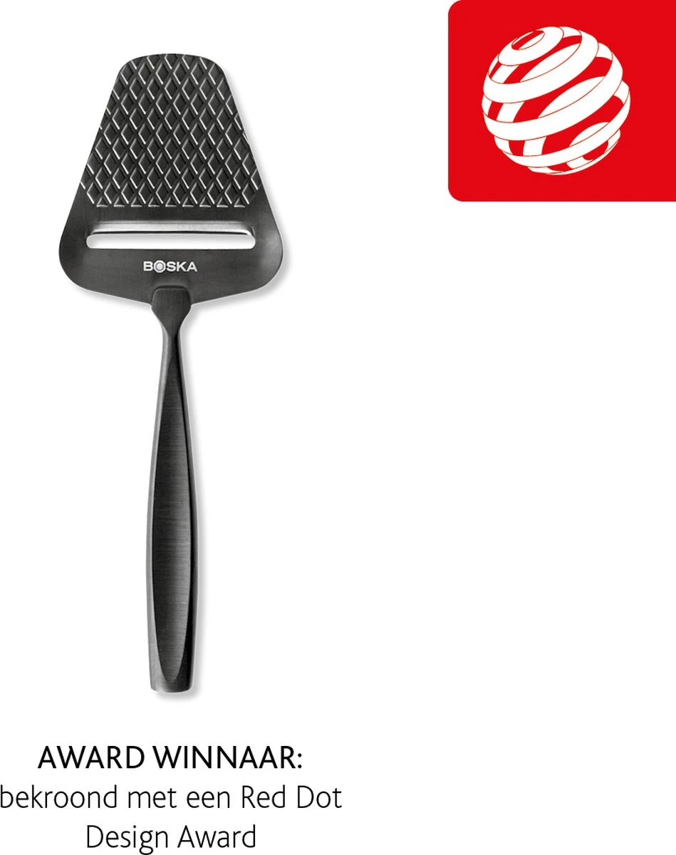 Boska Kaasschaaf Monaco+ Dark - Design Kaasschaaf - Kaasschaaf Voor Harde Kaas - Kaasschaaf Donker - RVS - Vaatwasserbestendige Kaasschaaf - Cadeautip - Keukengerei - Keuken Accessoires - 10 Jaar Garantie 5 Boska Kaasschaaf Monaco+ Dark - Design Kaasschaaf - Kaasschaaf Voor Harde Kaas - Kaasschaaf Donker - RVS - Vaatwasserbestendige Kaasschaaf - Cadeautip - Keukengerei - Keuken Accessoires - 10 Jaar Garantie - Afbeelding 5