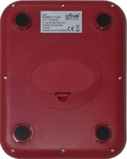 RiMa7 - Digitale Precisie Keukenweegschaal - Tot 5000 Gram (5kg) - RVS/Rood -Merkloos Winkel 955x1200 2