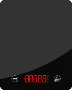 ViveGrace HOME® Digitale Precisie Keukenweegschaal - Met Tarra Functie - Gehard Glas - Incl Batterijen - Zwart -Merkloos Winkel 960x1200 13