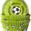 House Of Marie Cupcake Vormpjes Voetbal Groen - Pk/50