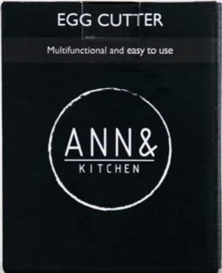 Multifunctionele Eiersnijder - RVS - Zwart/Zilver -Merkloos Winkel 974x1200 3