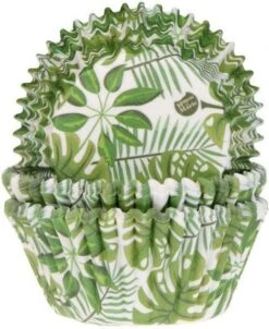 House Of Marie Cupcake Vormpjes Groen Blad Pk/50