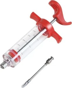 LOUZIR RVS Marinade Injector | BBQ Vlees Spuit Injecteur | Meat Injector | Injectiespuit Inclusief 3 Naalden | Marinade Injectiespuit | Vlees Injectie Spuit | Barbecue Vlees Injector -Merkloos Winkel 981x1200 5