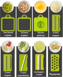 Merkloos Groentesnijder - Groentehakker - Multifunctioneel - Snijmachine Groenten En Fruit - Handmatig - Mandoline - Uiensnijder - Keukensnijder - Fruitsnijder 9 Merkloos Groentesnijder - Groentehakker - Multifunctioneel - Snijmachine Groenten En Fruit - Handmatig - Mandoline - Uiensnijder - Keukensnijder - Fruitsnijder -Merkloos Winkel 987x1200 3
