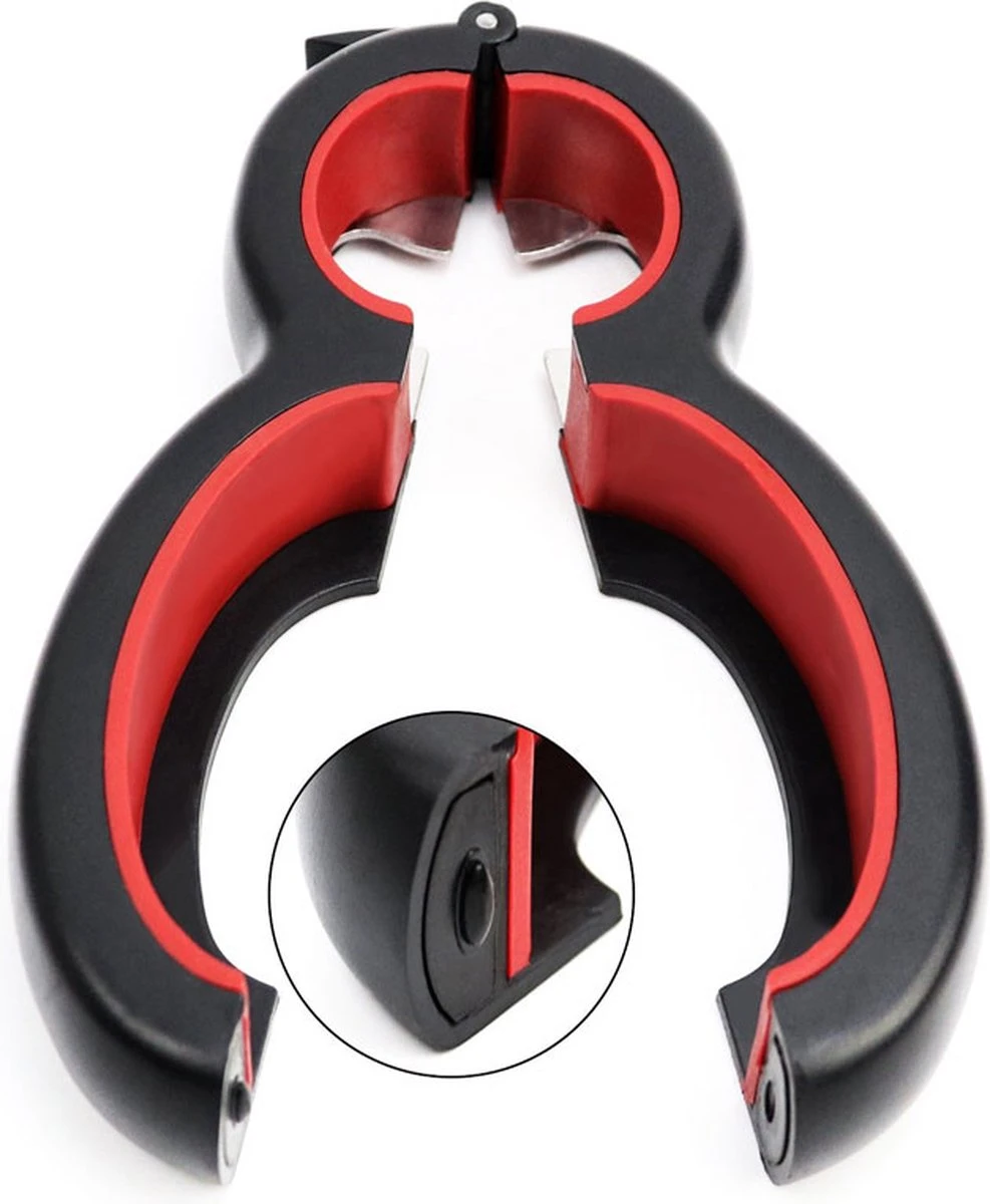 Multifunctionele Opener - 6-in-1 Keuken Hulp - Ouderen Opener - Fles Opener - Bier Opener - Pot Opener - Zak Opener - Veiligheidszegels Verwijderen - Doppen Losdraaien - Allesopener - Zwart/Rood 2 Multifunctionele Opener - 6-in-1 Keuken Hulp - Ouderen Opener - Fles Opener - Bier Opener - Pot Opener - Zak Opener - Veiligheidszegels Verwijderen - Doppen Losdraaien - Allesopener - Zwart/Rood - Afbeelding 2