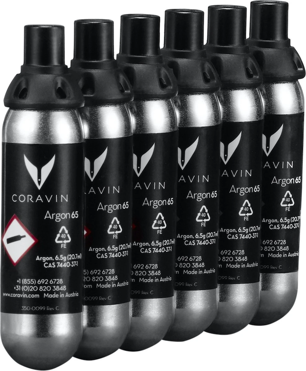 Coravin - Pure Capsules Set Of 6 Pieces 1 Coravin - Pure Capsules Set Of 6 Pieces