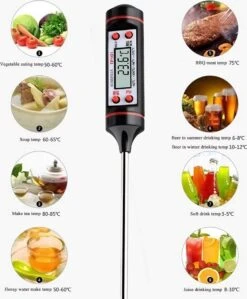 IGOODS - Digitale Vleesthermometer - Keukenthermometers- BBQ Thermometer- Voedselthermometer- RVS -Merkloos Winkel 992x1200 5