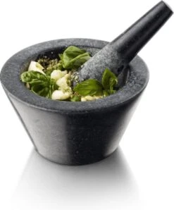 Boska Vijzel Herbs - Graniet - Met Stamper - Zwart - Ø 17,5 Cm -Merkloos Winkel 993x1200 4