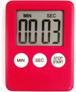 Merkloos Magnetische Kookwekker - Timer - Rood -Merkloos Winkel 995x1200 1